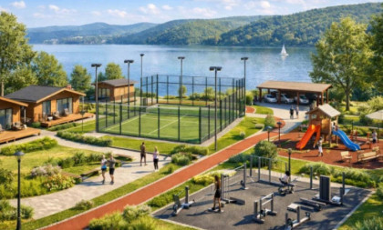Bungalovi, padel teren, teretana na otvorenom: Investicija vredna 47 miliona dinara, planiran moderan rekreativni kompleks