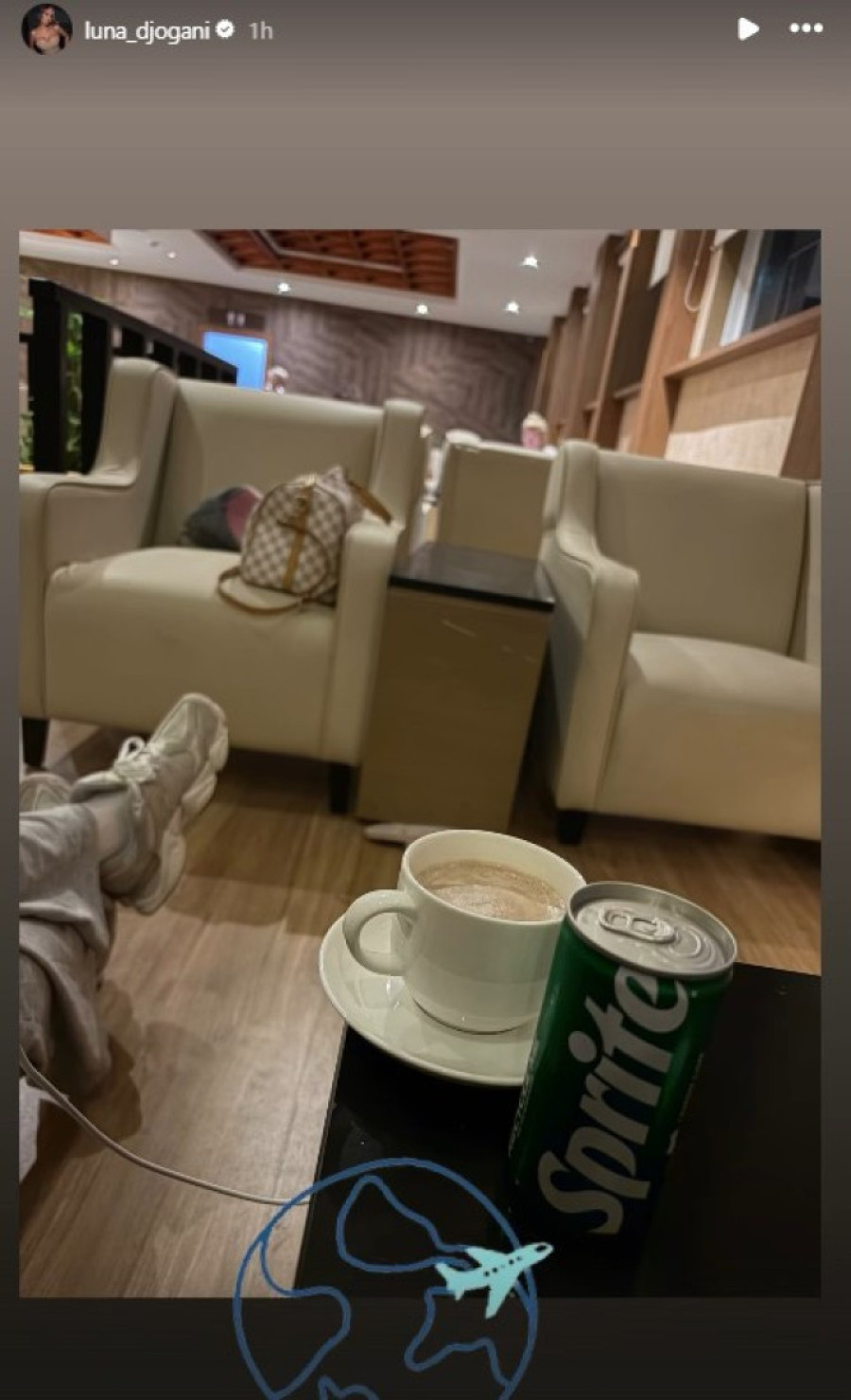 Miljkovići krenuli za Srbiju! Luna Đogani oglasila se s aerodroma (FOTO)