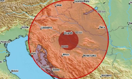 Treslo se tlo u Crnoj Gori!