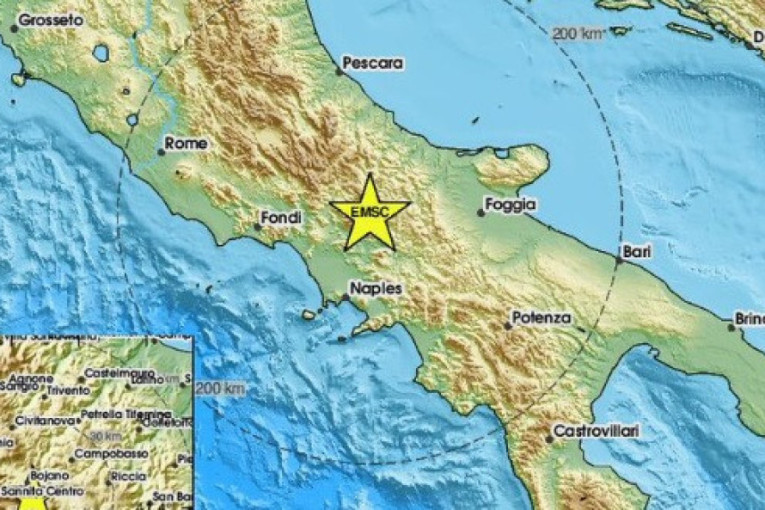 Jak zemljotres pogodio Italiju! Treslo se sve do Malte