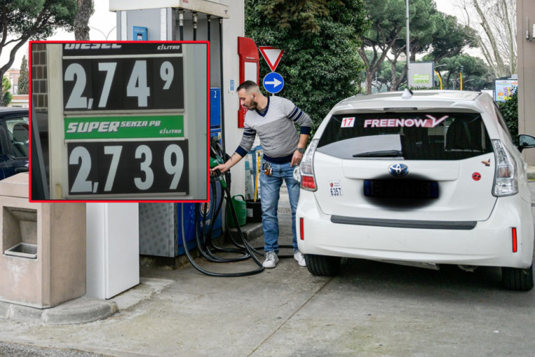 Gužve na pumpama u Italiji: Cene goriva skoro duplirane