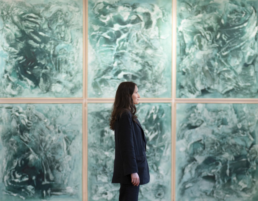 Natalija Miladinović reku Drinu prenosi na slikarsko platno: Sve teče, a boje stvaraju novi život (FOTO)