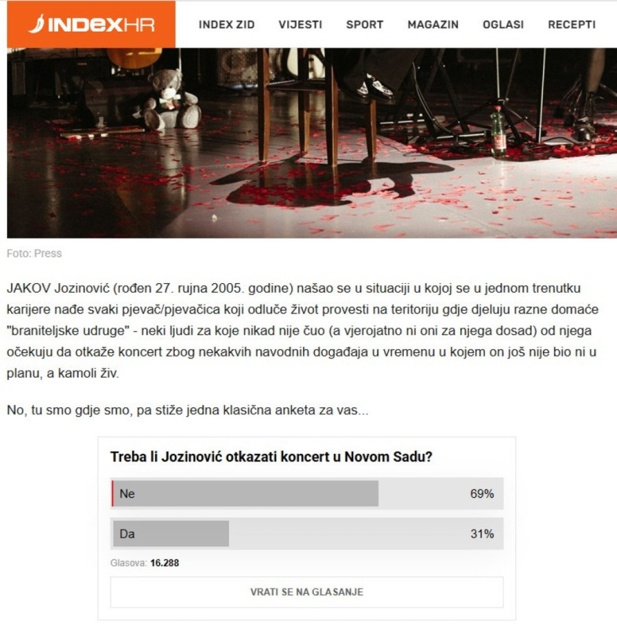 Ni Hrvati ne podržavaju sramotnu odluku Tonija Cetinskog: I njima je smešno da je "Spens bio logor"!