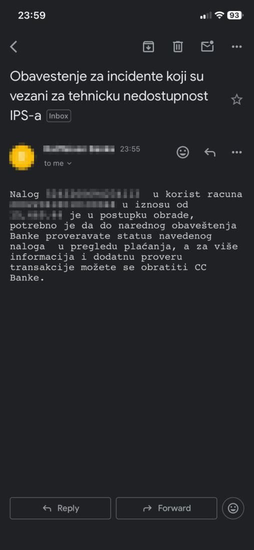 Upravo javlja NBS! Elektronsko bankarstvo ponovo radi