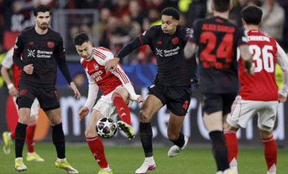 Arsenal izbegao poraz u Leverkuzenu! Bajer ima za čim da žali do revanša osmine finala Lige šampiona! (VIDEO)