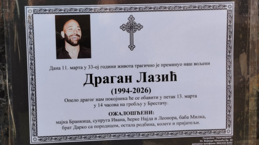 Moto-klub uputio saučešće porodici Lazić: Objavljena i fotografija sa Draganom dan pre nesreće