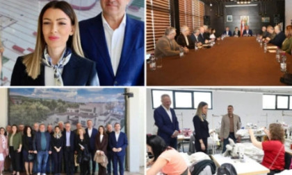 Mesarović u poseti Knjaževcu: Konstruktivni razgovori sa privrednicima doneće nova radna mesta, pomoć države za bolji privredni ambijent