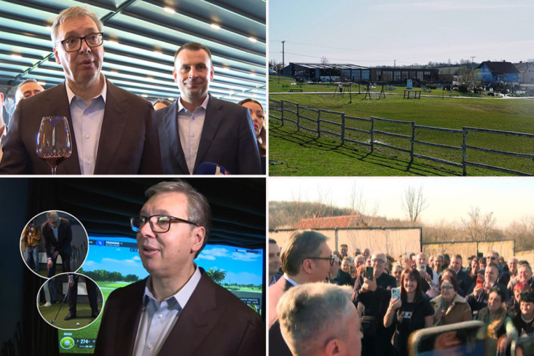 Vučić posetio Ivoviće: Predsednik obećao novi put, a biće još ulaganja (FOTO/VIDEO)