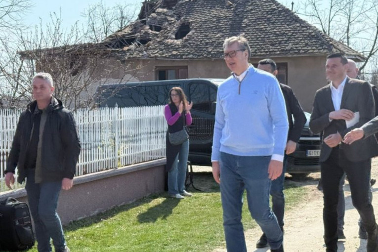 Predsednik sa narodom: Vučić u Smederevskoj Palanci