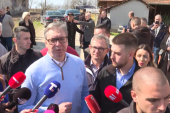 Predsednik sa narodom: Vučić obilazi porodično gazdinstvo Đorđević u Mramorcu kod Smederevske Palanke (FOTO/VIDEO)