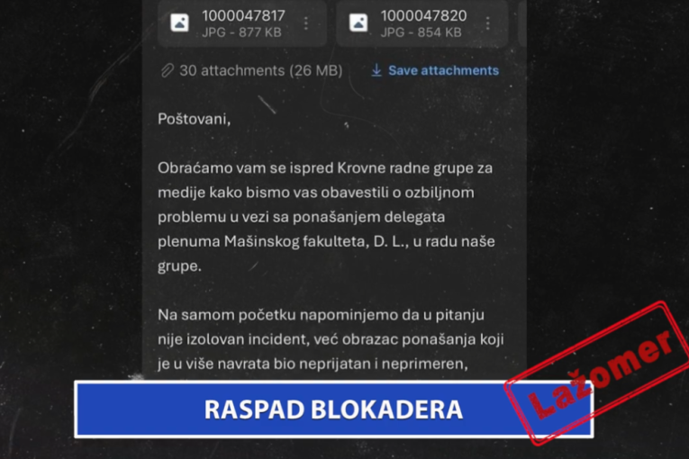 Lažomer: Raspad blokadera (VIDEO)