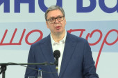 Vučić na velikom skupu u Bajinoj bašti: Pre tačno godinu dana pokušali su da sruše Srbiju! (FOTO/VIDEO)