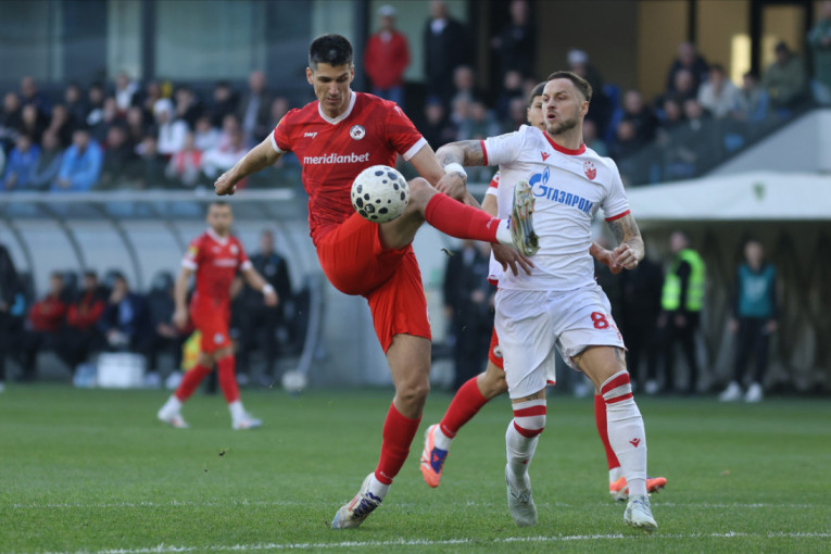 Posle tri gola, usledila i "dupla" odbrana Mateusa: Pogledajte hajljatse pobede Zvezde nad IMT-om (VIDEO)