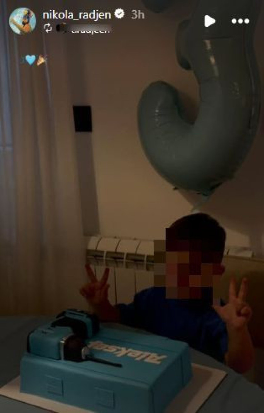 Nikola Rađen proslavio treći rođendan sina Alekseja: Na slavlju bile i ćerke iz braka sa Anom Kokić!