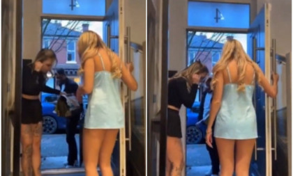 Dostavljač ovu adresu nikad neće zaboraviti: Otvorila je vrata, a onda je sevnulo ono što ne treba! (VIDEO)