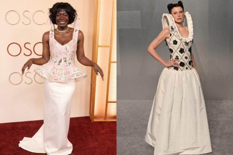 Haljina Sofije Vergare kao prozirna paukova mreža, dok je Džulija Foks imala dvojnicu po stajlingu (FOTO)