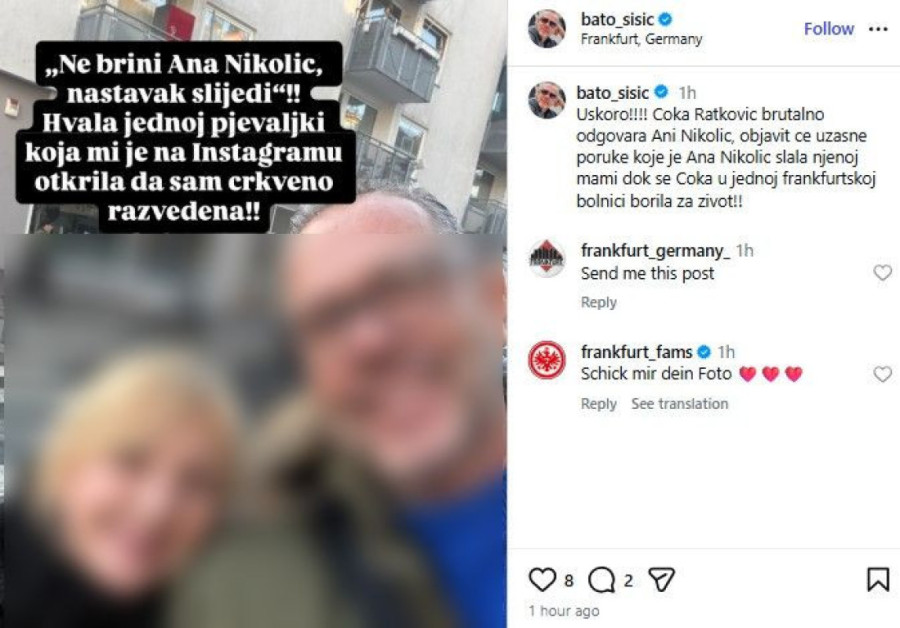 Raletova bivša uzvraća udarac: Hvala pevaljki koja mi je na Instagramu otkrila da sam crkveno razvedena! (FOTO)