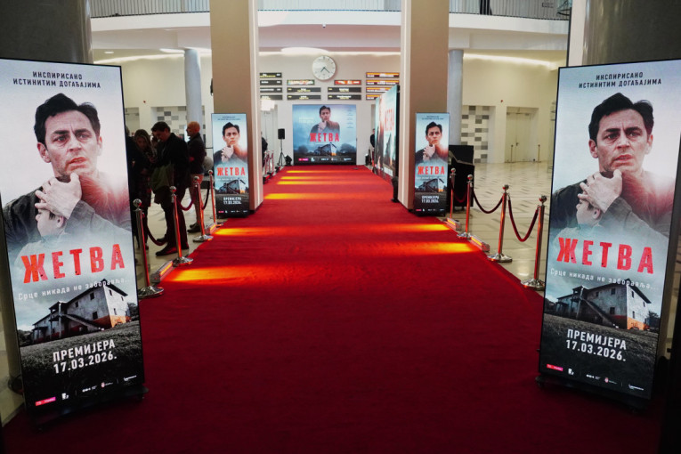 Reditelj nije posustao ni nakon hiljada pretećih mejlova albanskog lobija: U Beogradu održana premijera filma "Žetva" (FOTO)