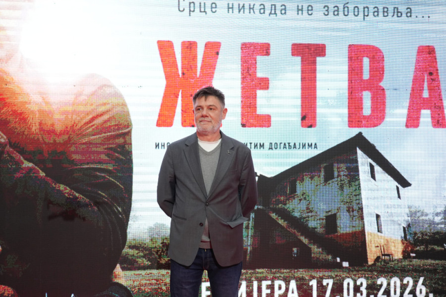 Reditelj nije posustao ni nakon hiljada pretećih mejlova albanskog lobija: U Beogradu održana premijera filma "Žetva" (FOTO)