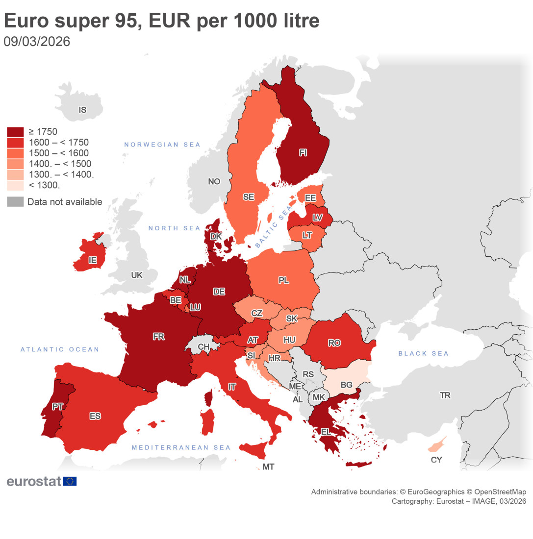 Gorivo u Nemačkoj naglo poskupelo! Ovo su cene u EU, a pogledajte gde je Srbija (MAPA)