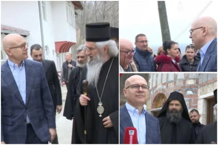 Srbija je porodica: Lider SNS poslao jasnu poruku iz manastira Venčac