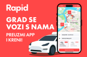 Nova taksi aplikacija u Beogradu - Rapid