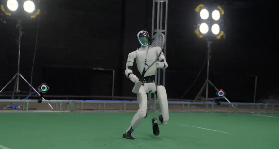 Robot za samo nekoliko dana naučio da igra tenis (VIDEO)