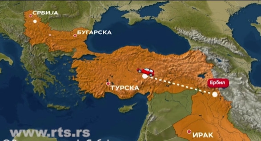 Iz ratne zone pravo u Beograd: Beograđanka tri dana bila za volanom