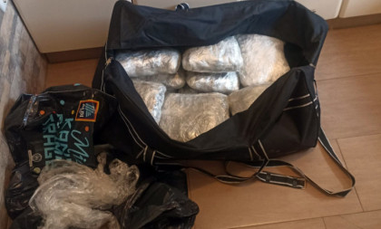 Marihuana na ofingeru: Pribojci spakovali 80 kilograma droge (FOTO)