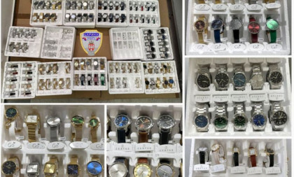 Top zaplena na Horgošu: Nećete verovati koliko je šofer imao satova (FOTO)