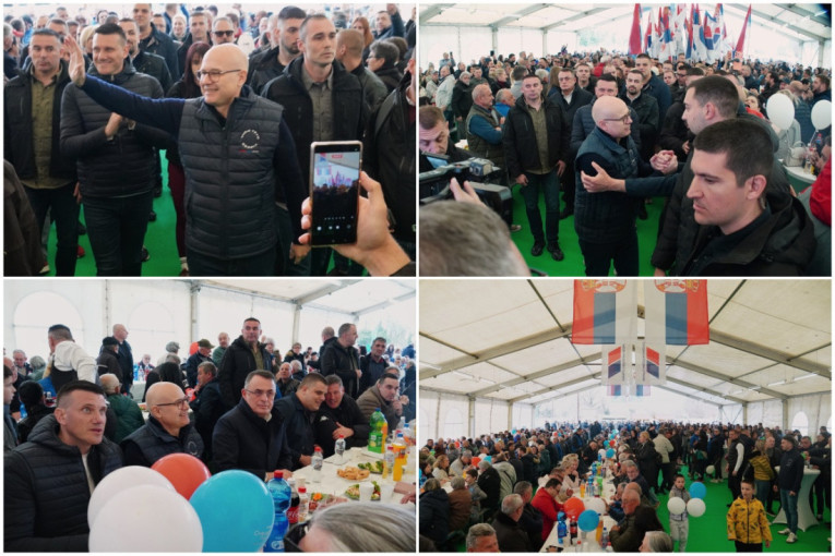 Vučević u selu Kusadak: 29. marta sačuvajmo Smederevsku Palanku, sačuvajmo Srbiju (VIDEO)