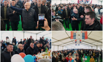 Vučević u selu Kusadak: 29. marta sačuvajmo Smederevsku Palanku, sačuvajmo Srbiju (VIDEO)