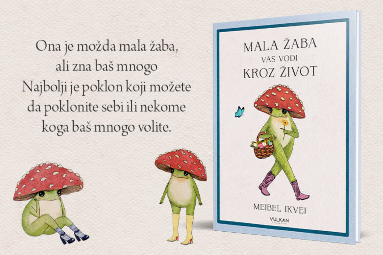 "Mala žaba vas vodi kroz život": Kada vam treba ohrabrenje, iskren pogled na svet ili mali emotivni podsticaj, ona je tu