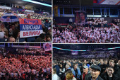 Spektakularan skup SNS-a: Više od 60.000 ljudi u Areni, ori se "Aco Srbine" (FOTO/VIDEO)