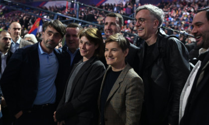 Ana Brnabić iz Arene: Presrećna sam, hvala narode!