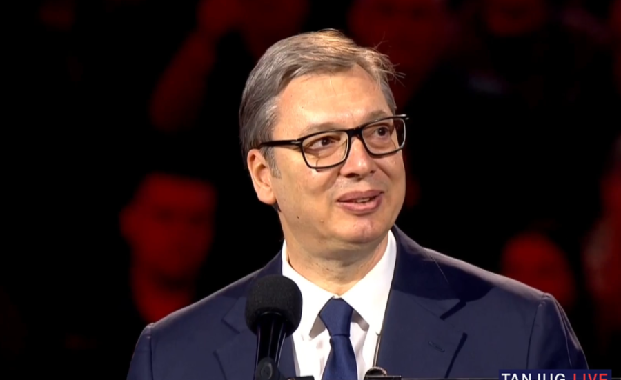 Vučićeva moćna poruka sa skupa u Areni: Pobedićemo ih, pobediti ubedljivo, pobediti pošteno! (VIDEO)
