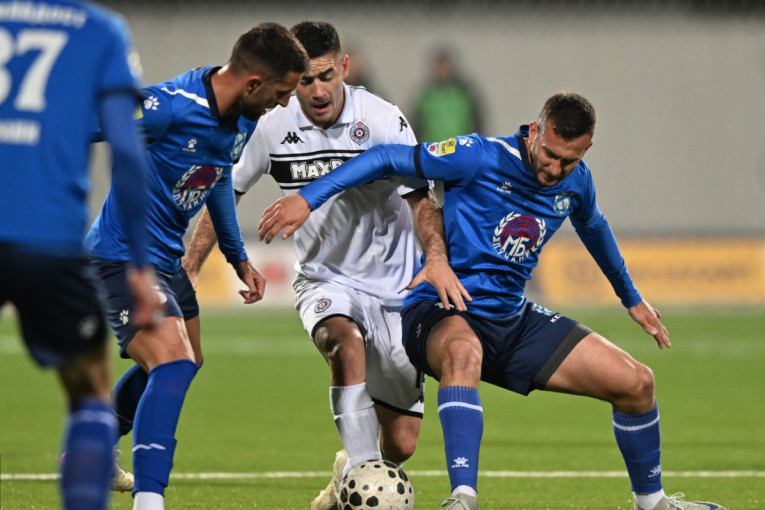 Mladost - Partizan: Polster vratio crno-bele u život (FOTO/VIDEO)