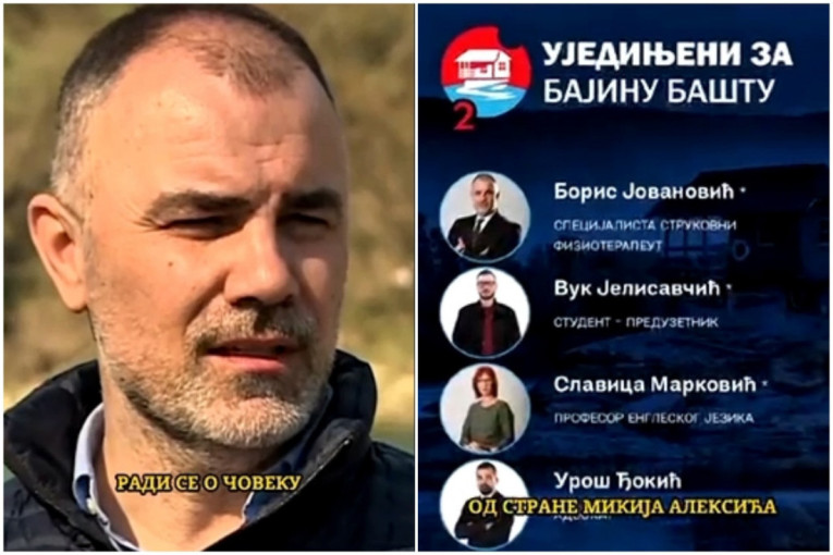 Blokader Boris Jovanović na čelu studentske liste u Bajinoj Bašti: Dobro se uhlebio kod tasta, progurali ga Aleksić i Đokić! (VIDEO)