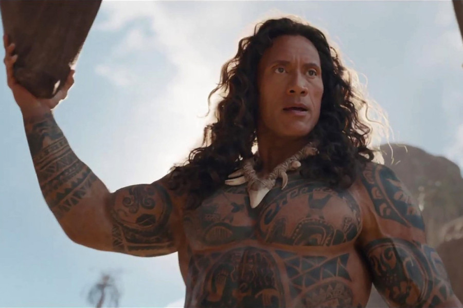 Svi su šokirani izgledom Dvejna Džonsona u filmu "Moana": Isfenirana perika izazvala brutalne komentare na mrežama (FOTO/VIDEO)