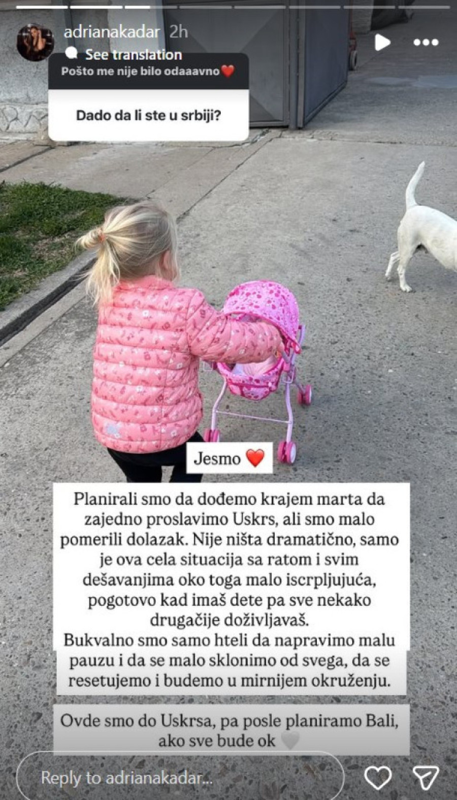 Brat Teodore Džehverović sa ženom i detetom pobegao iz Dubaija: Hteli smo da se sklonimo od svega!