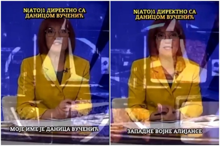 N(ATO)1 sa Danicom Vučenić! Bez srama se na tajkunskoj televiziji agresija naziva "intervencijom" (VIDEO)