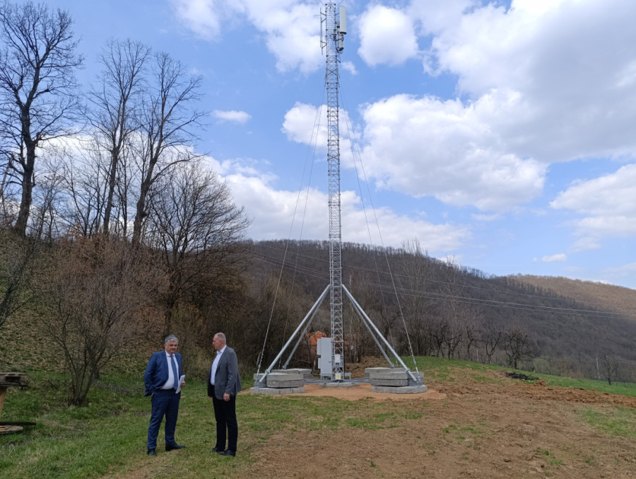 Lučić: Telekom pustio u rad četiri nove bazne stanice u Majdanpeku u poslednje tri nedelje