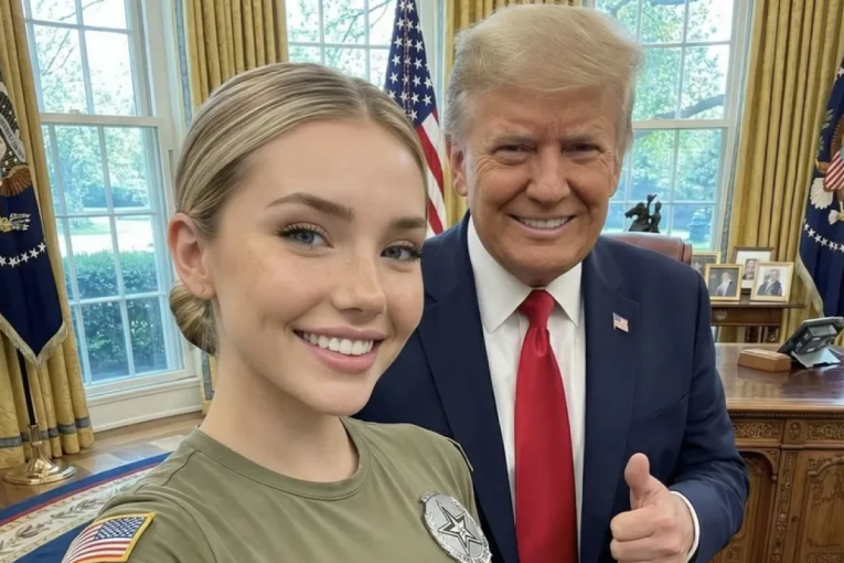 Trampova "najlepša ratnica" ima milione pratilaca, ali i jednu veliku manu: Svi tvrde da je proizvod veštačke inteligencije (FOTO)