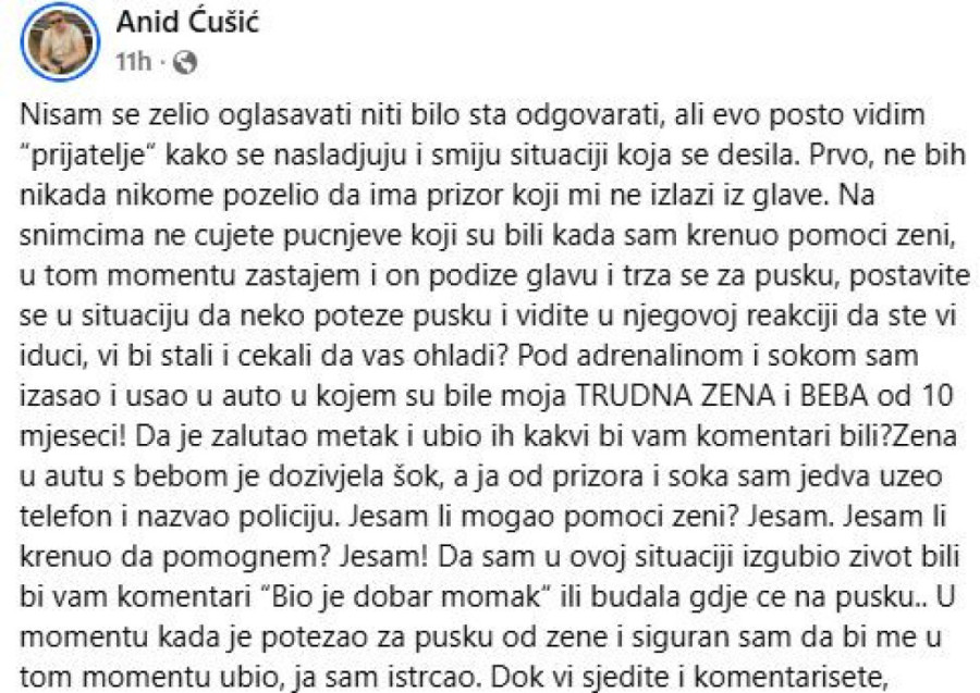 Pevač se našao usred oružane pljačke, pa pobegao i ostavio radnicu za sobom: Oglasio se u jeku zamerki! (VIDEO)