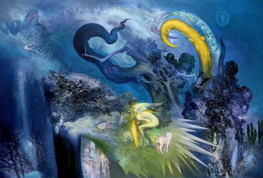 Erotika opasnih i fatalnih žena: Spektakularni radovi Željka Đurovića na izložbi u Likovnoj galeriji Kolarca (FOTO)