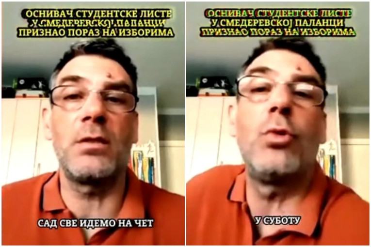 Ma, nema teorije da pobedimo SNS! Bolno priznanje osnivača "studentske liste" u Smederevskoj Palanci (VIDEO)