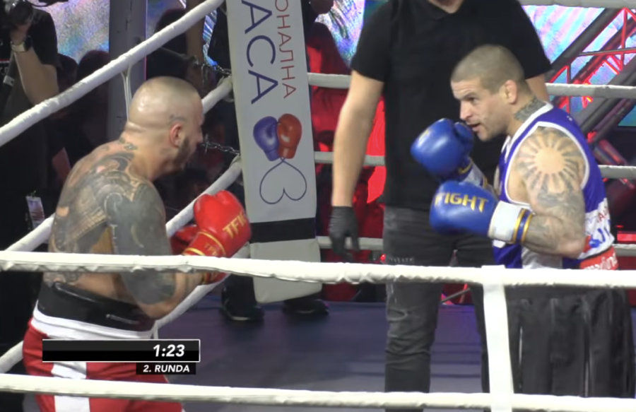 Udarao bez milosti! Vaso Bakočević razorio Vuka Moba, težak nokaut! (VIDEO)