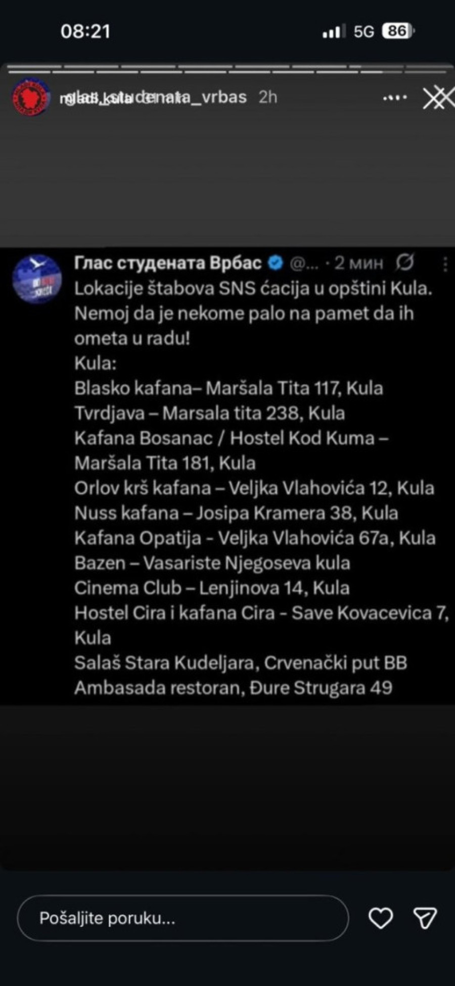 Brutalan pritisak pred izbore: Objavili mete, pa krenuli u opstrukciju glasanja