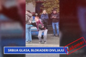Srbija glasa, blokaderi divljaju (VIDEO)