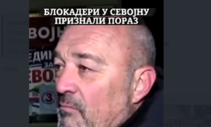 Blokaderi priznali poraz u Sevojnu! Jasno im je da su "pukli" (VIDEO)